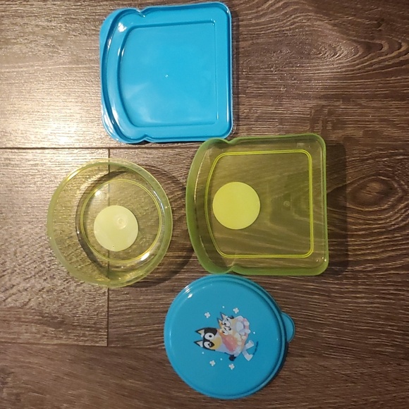 💙 Reusable BLUEY Sandwich Lunch Box and Snack Box - Brand New Food storage - Picture 6 of 8